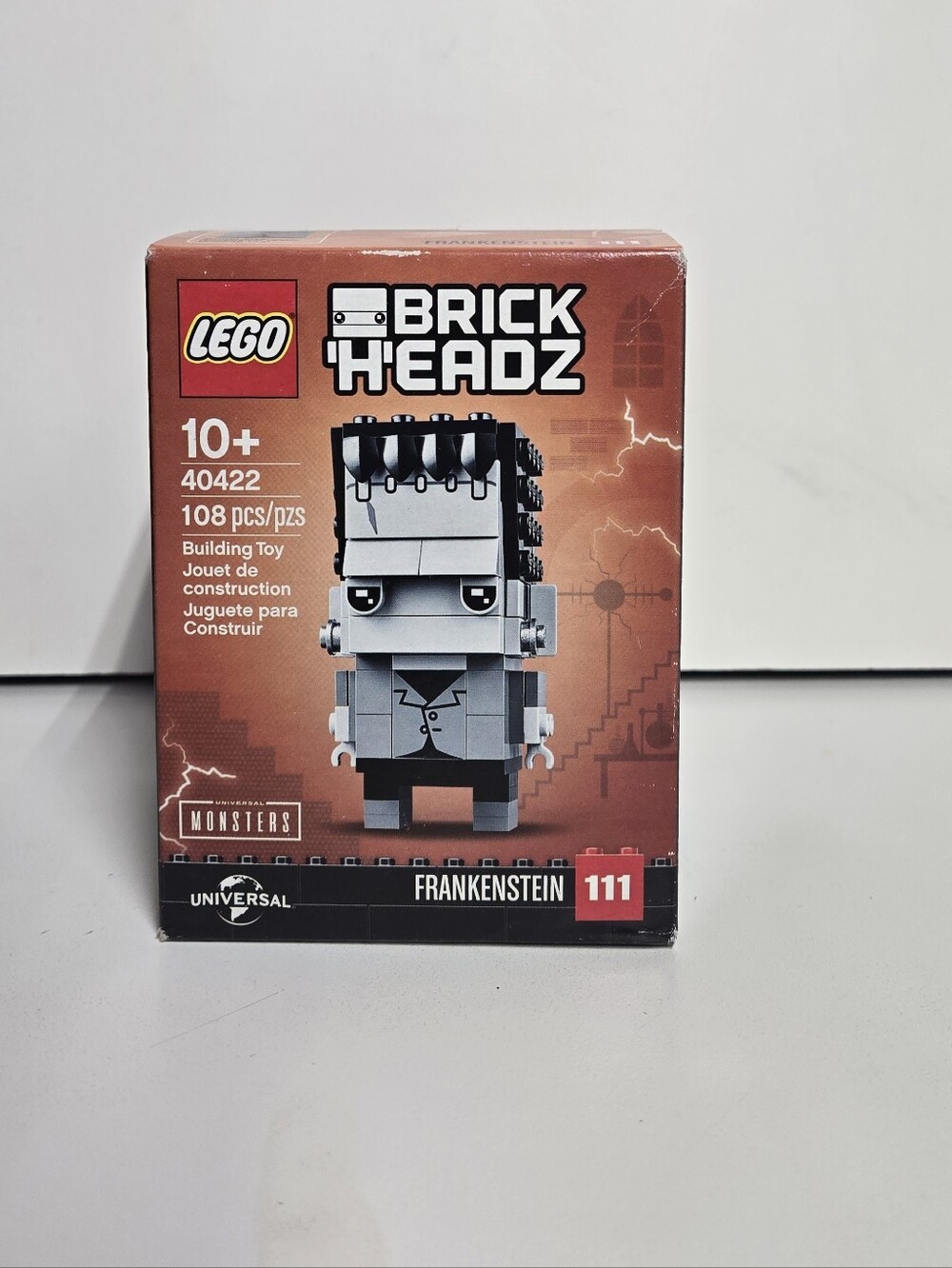 LEGO BrickHeadz Universal Monsters Frankenstein 40422 Complete Set 108 pcs 10+